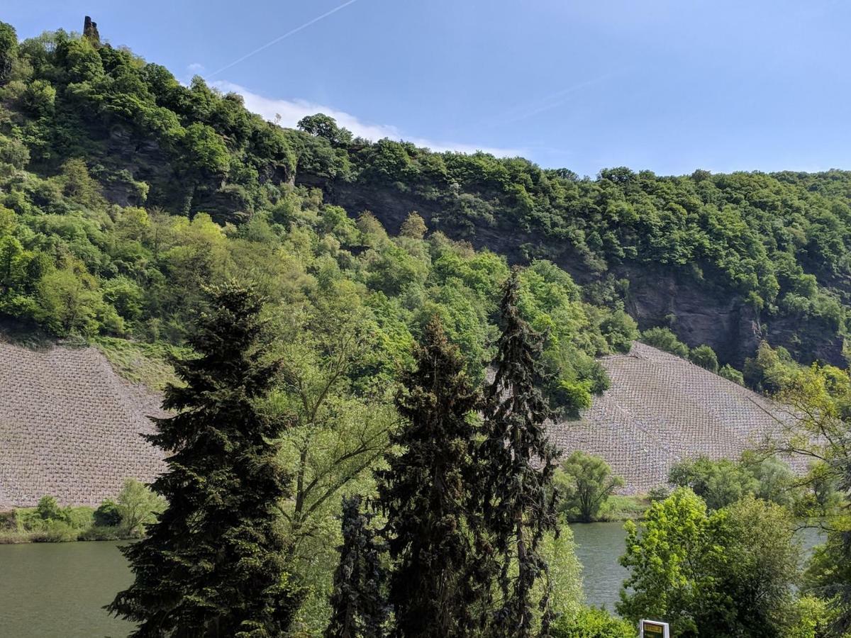 Ferienwohnung "Zum Klosterruinenblick" Kröv Dış mekan fotoğraf